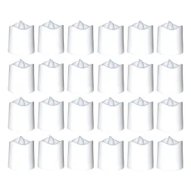 7221 Festival Decorative - LED Tealight Candles (White, 24 Pcs)