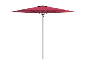 7.5ft Wine Red Beach Umbrella