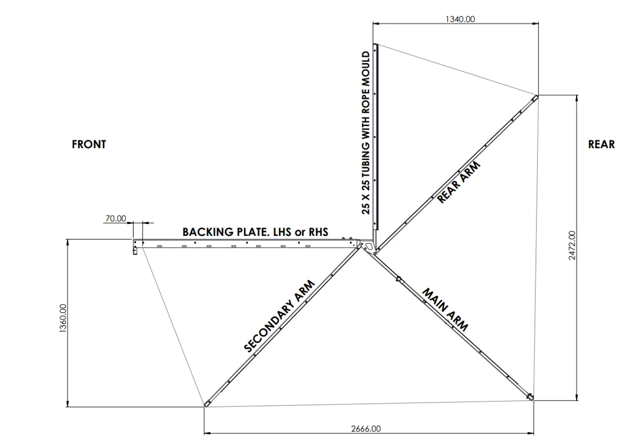 Alu-Cab 270° Shadow Awning