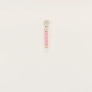 Be Mummy - Mini pacifier holder - Pearl: Rose