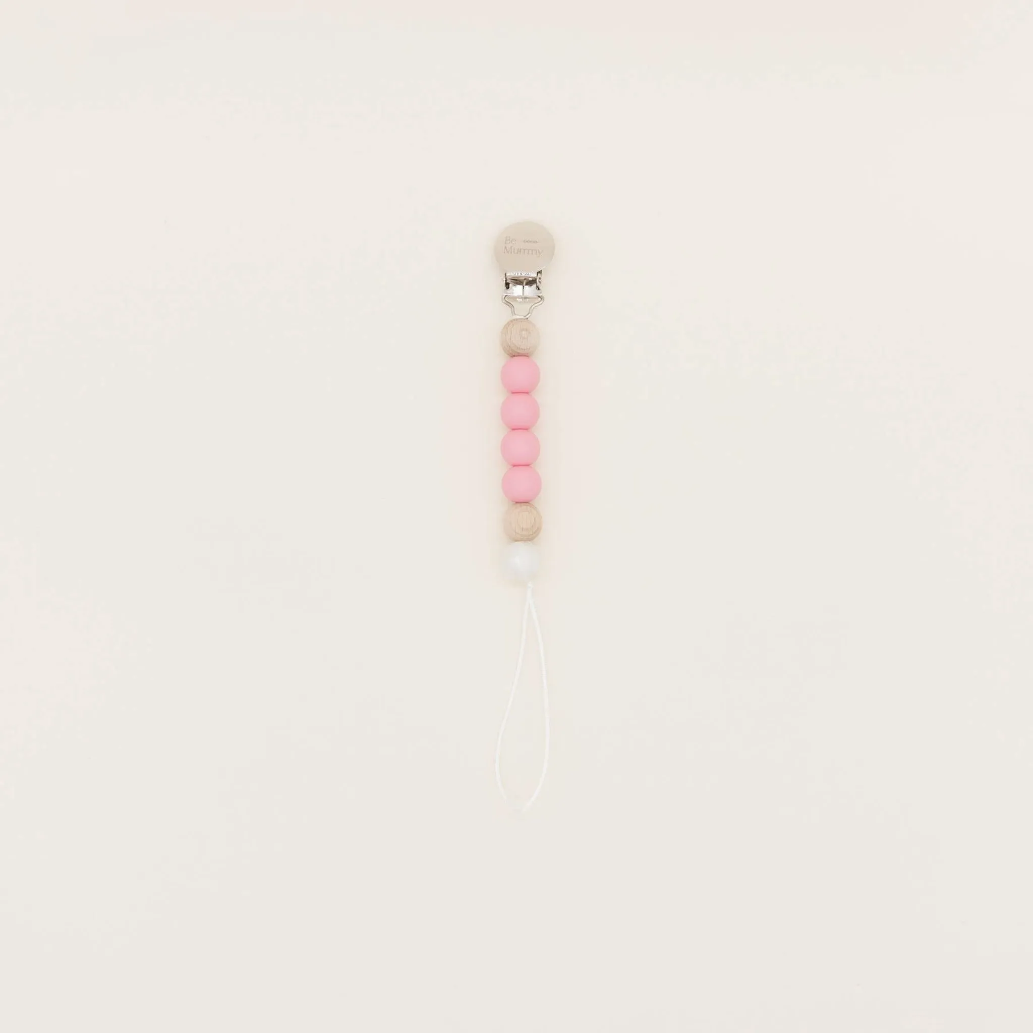 Be Mummy - Mini pacifier holder - Pearl: Rose