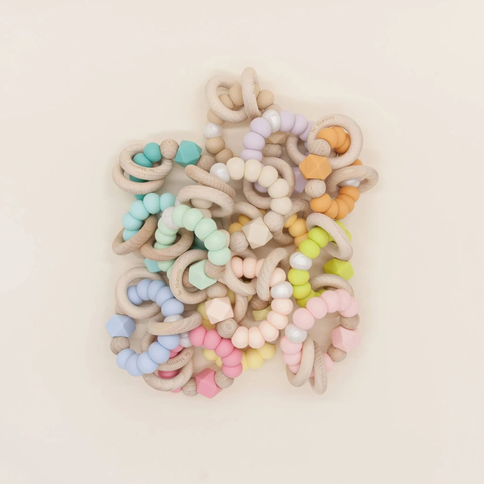 Be Mummy - Teether - Pearl: Beige