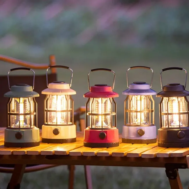 Camping Lanterns LED Vintage Outdoor Lights