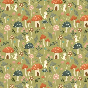 Cedar Camp -  Mushroom Forest - Ramble & Bramble - CEDAR2366 - Half Yard