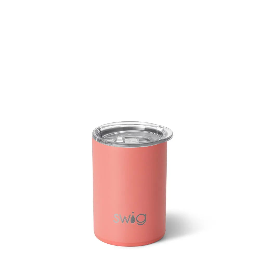 Coral Short Tumbler 12oz