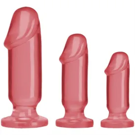 Crystal Jellies: Fun Anal Starter Kit with Three Sizes