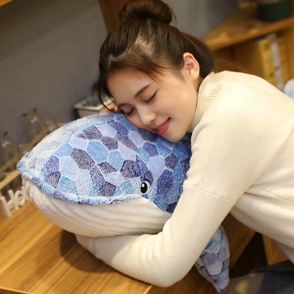 Ed the Giant Kawaii Whale Stuffed Animal Plushie