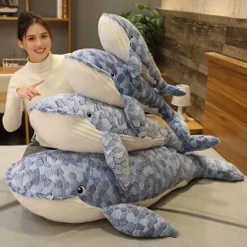 Ed the Giant Kawaii Whale Stuffed Animal Plushie