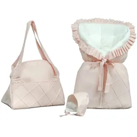 Elmalella Elegance Newborn Cocoon Full Set (Pink)