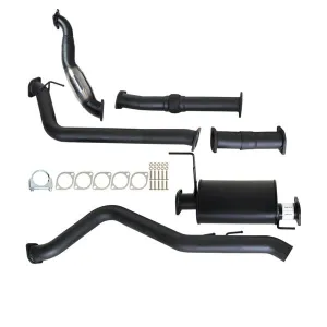 HOLDEN COLORADO RC 3.0L 4JJ1-TC 2008 - 2010  3" TURBO BACK CARBON OFFROAD EXHAUST WITH CAT & MUFFLER