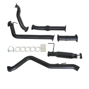 ISUZU D-MAX RC 3.0L 4JJ1-TC 2008 - 2010 3" TURBO BACK CARBON OFFROAD EXHAUST WITH HOTDOG & NO CAT