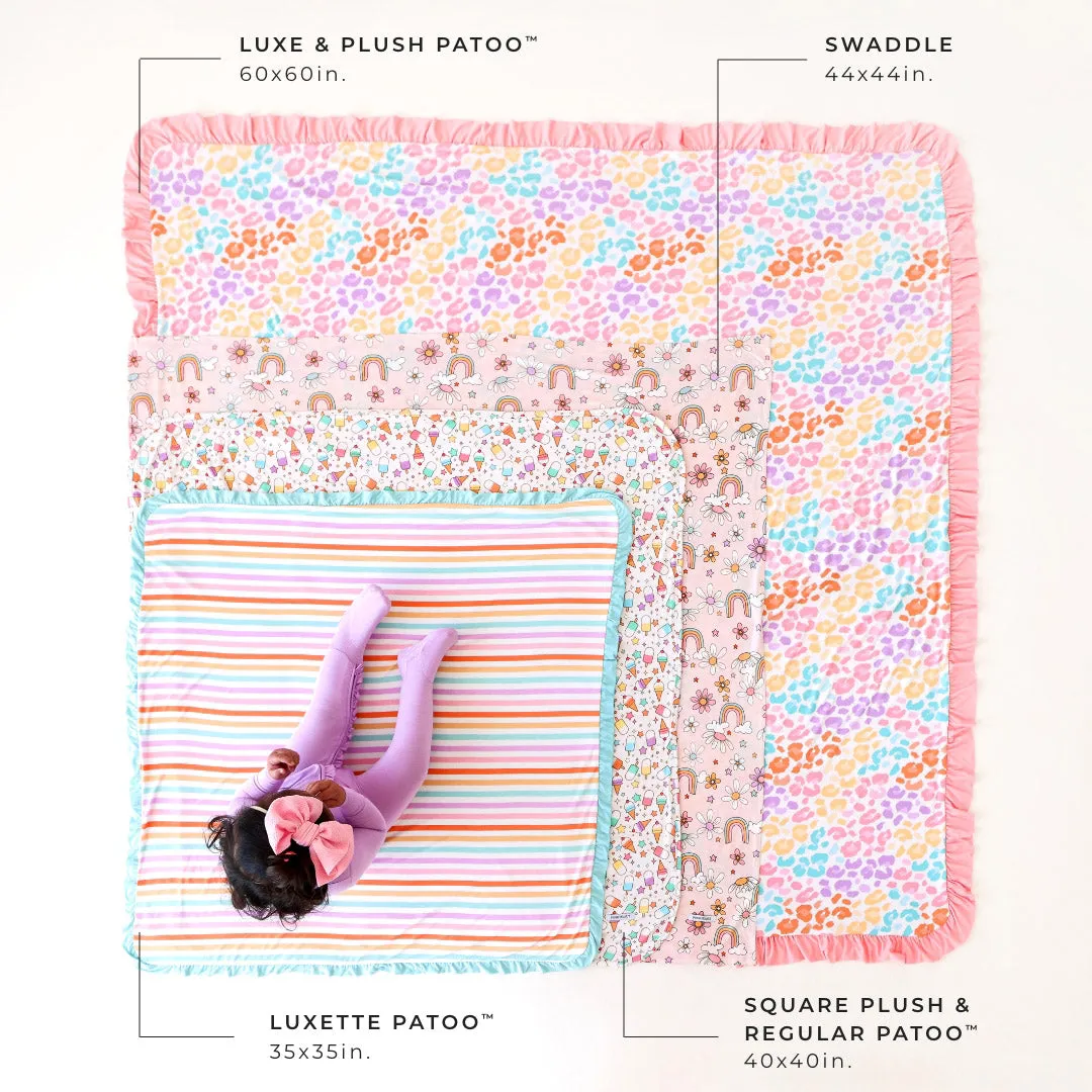 Kara Minky Ruffled Luxette Patoo® Blanket