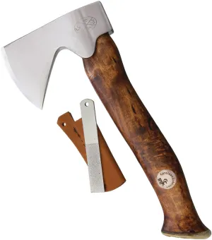 Karesuando Kniven Vuogas Axe Brown