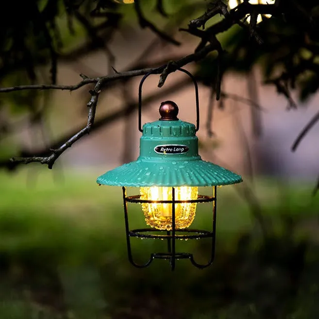 LED Vintage Lantern Camping Lanterns Outdoor Lights