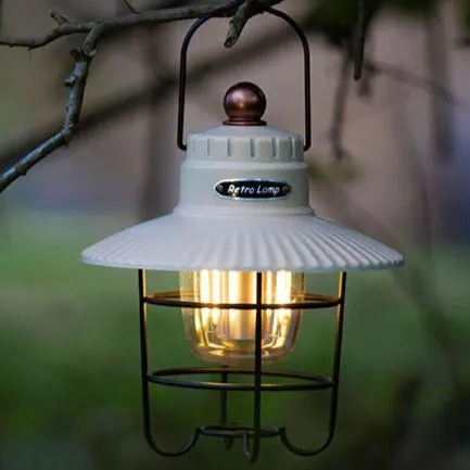 LED Vintage Lantern Camping Lanterns Outdoor Lights