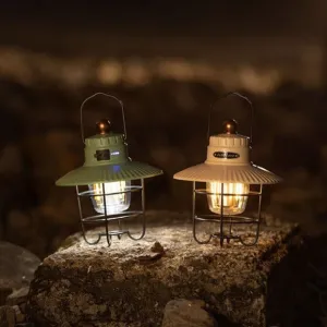 LED Vintage Lantern Camping Lanterns Outdoor Lights