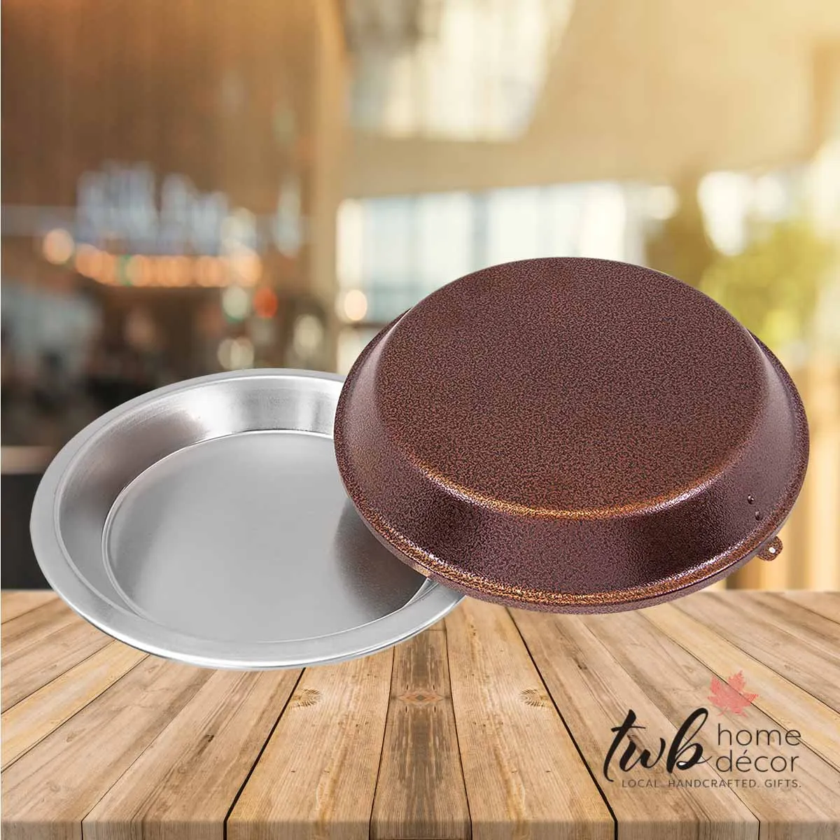 Made With Love In... Kitchen Pie Pan - CUSTOM