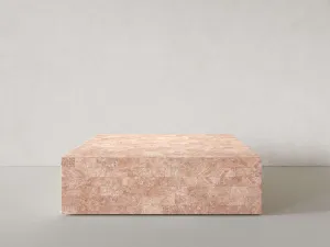 Mala Coffee Table, Rosé Stone