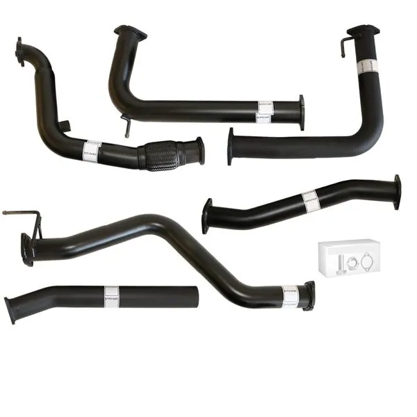 NISSAN NAVARA D40 AUTO #DPF REPLACE# 2.5L YD25D 07 - 16 3" TURBO BACK CARBON OFFROAD EXHAUST WITH PIPE ONLY