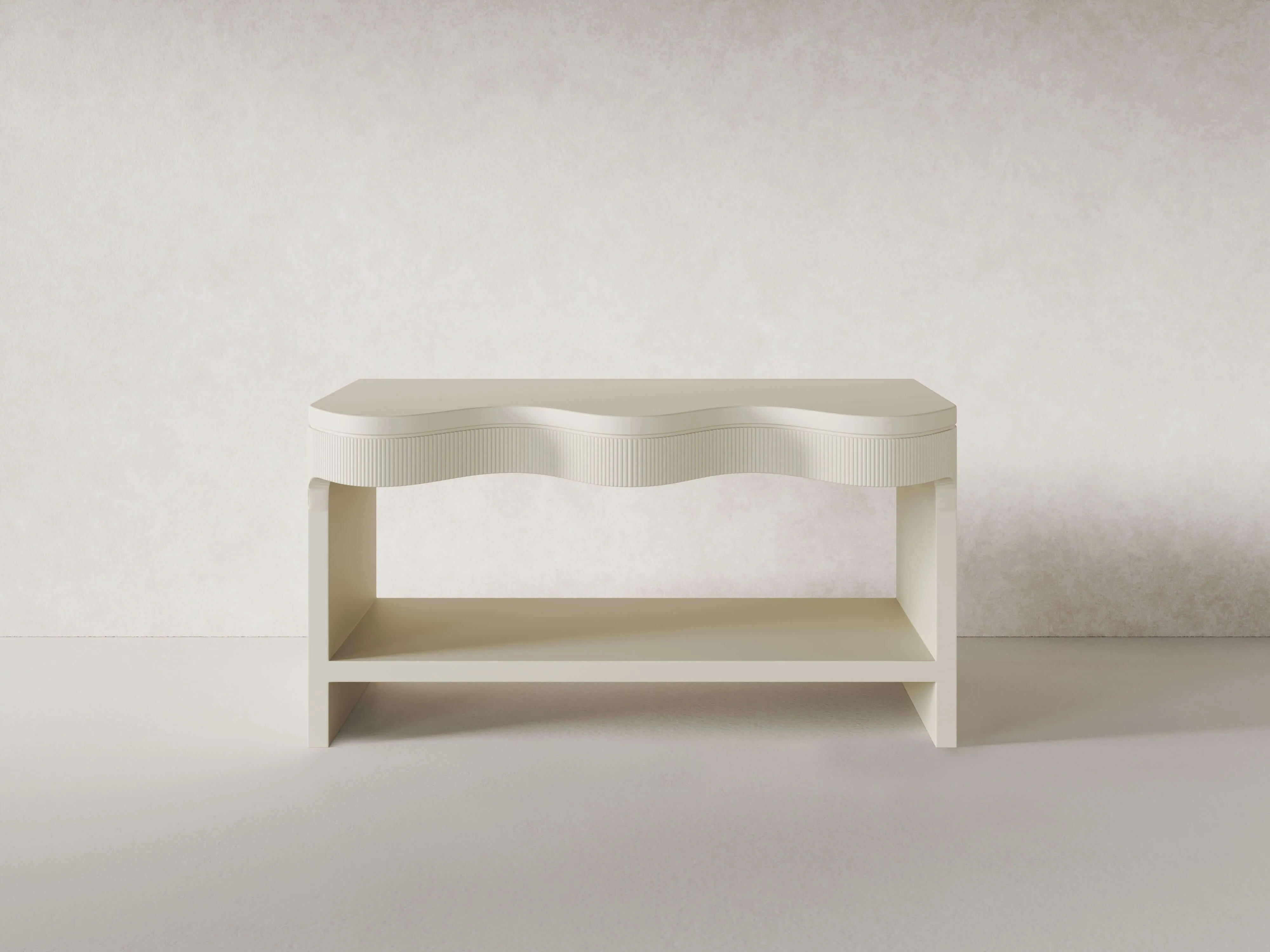 Onda Console Table, Cream