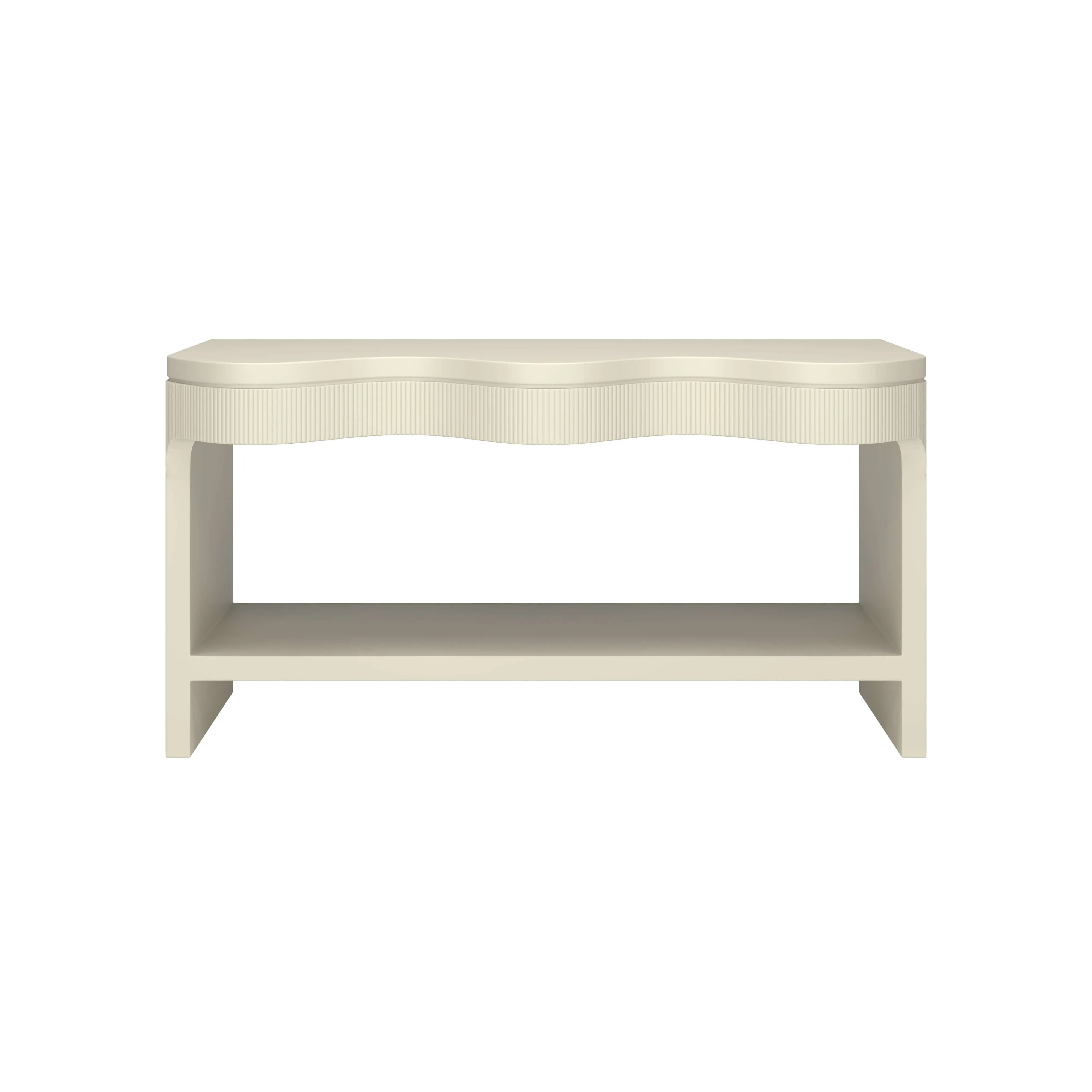 Onda Console Table, Cream