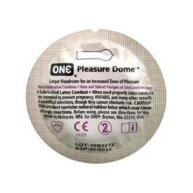 One Pleasure Dome Condom