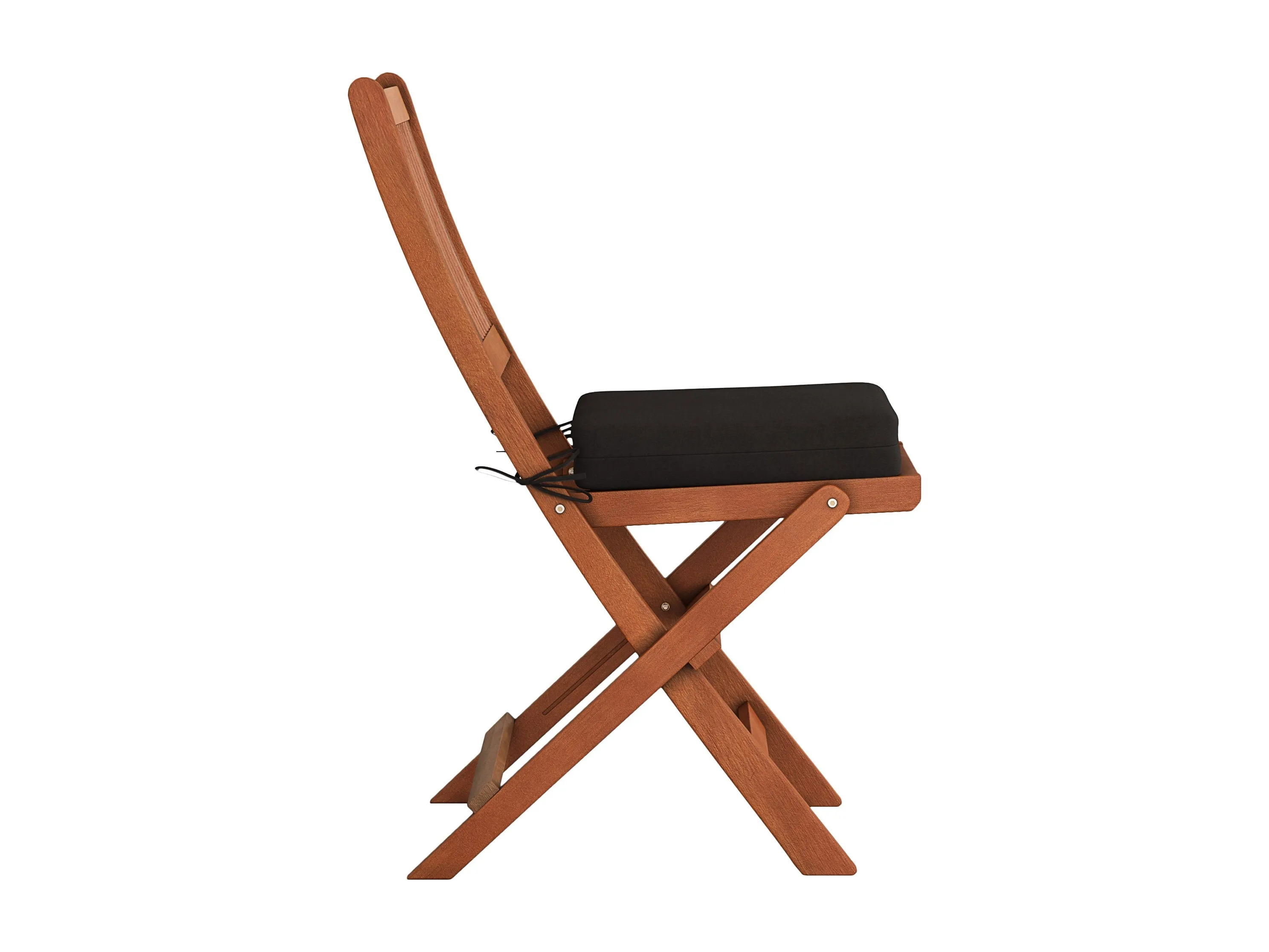 Outdoor Wood Folding Chairs, Set of 2