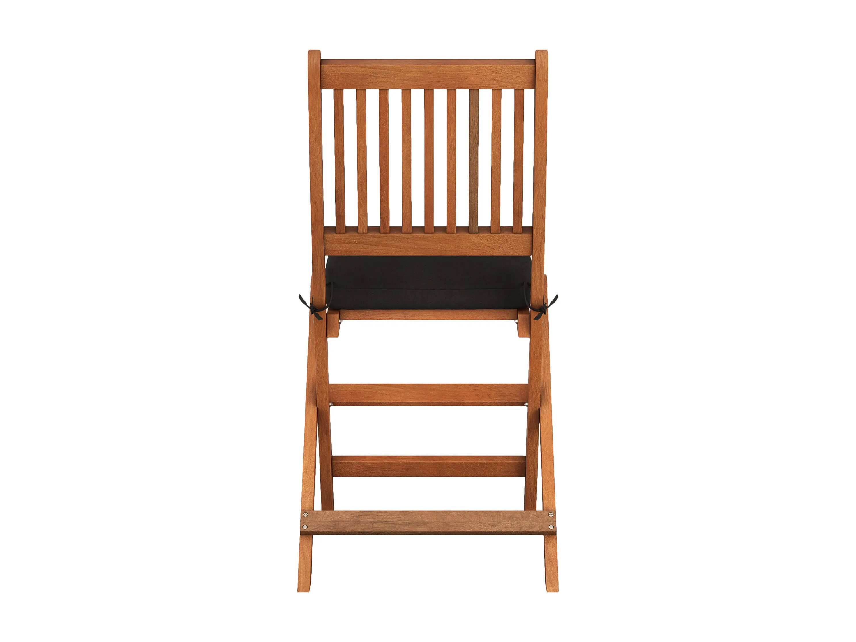 Outdoor Wood Folding Chairs, Set of 2