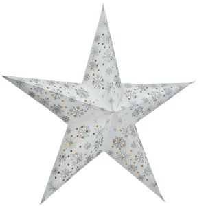 Paper Led White 40 cm Star