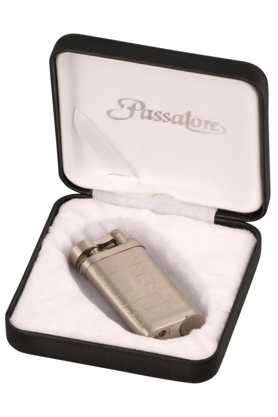 Leonard Satin Finish Pipe Lighter by Passatore