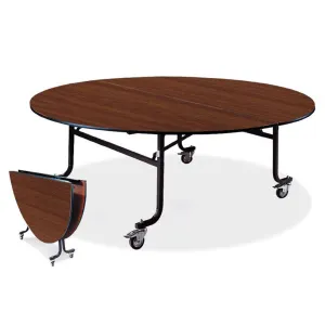 Platinum - 6ft Mobile Round Folding Banquet Tables