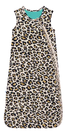 Posh Peanut 1.0 Tog Sleeveless Ruffled Sleep Bag - Lana Leopard