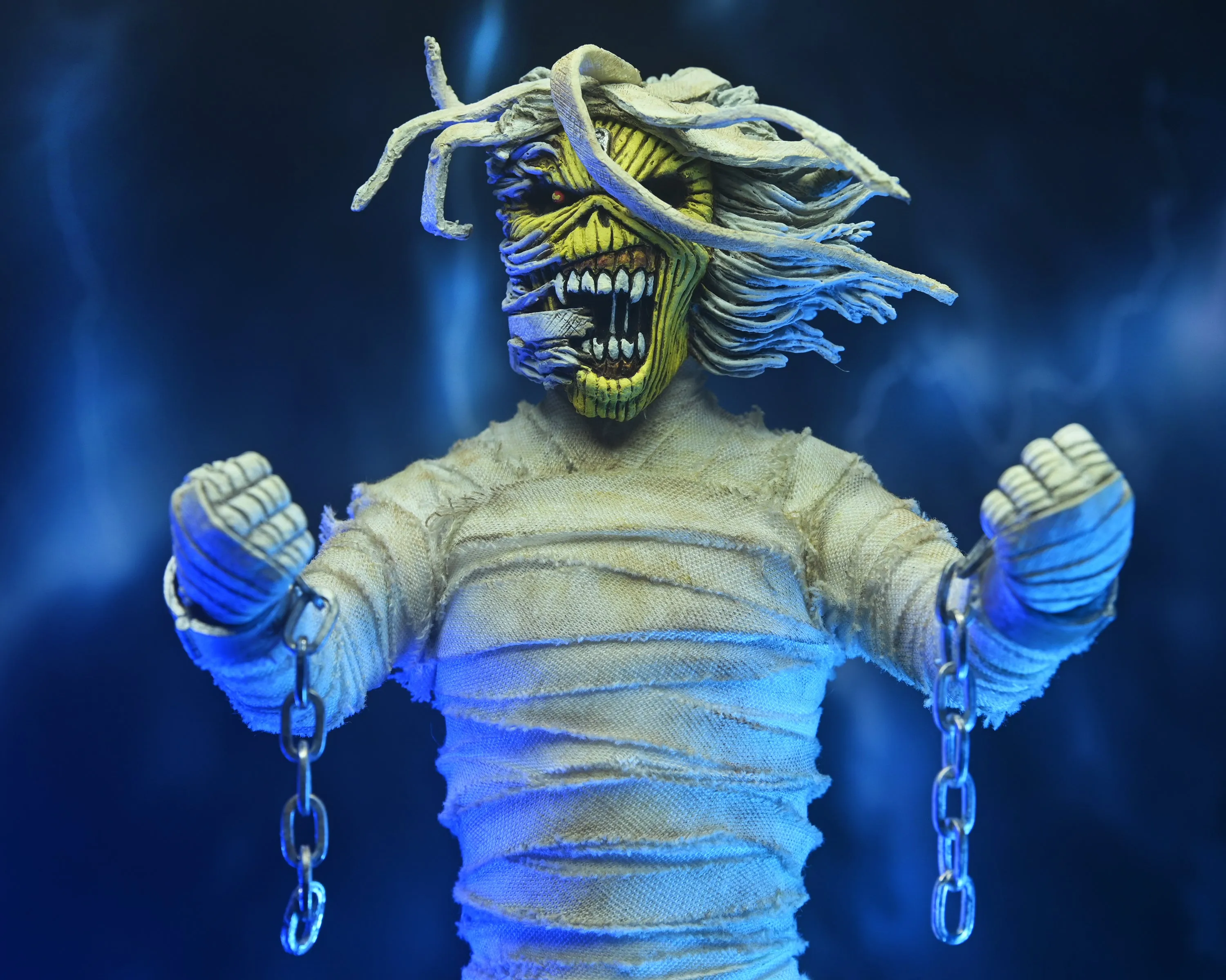 **Pre Order**NECA Iron Maiden 8 in clothed Iron Maiden Mummy Eddie Action Figure