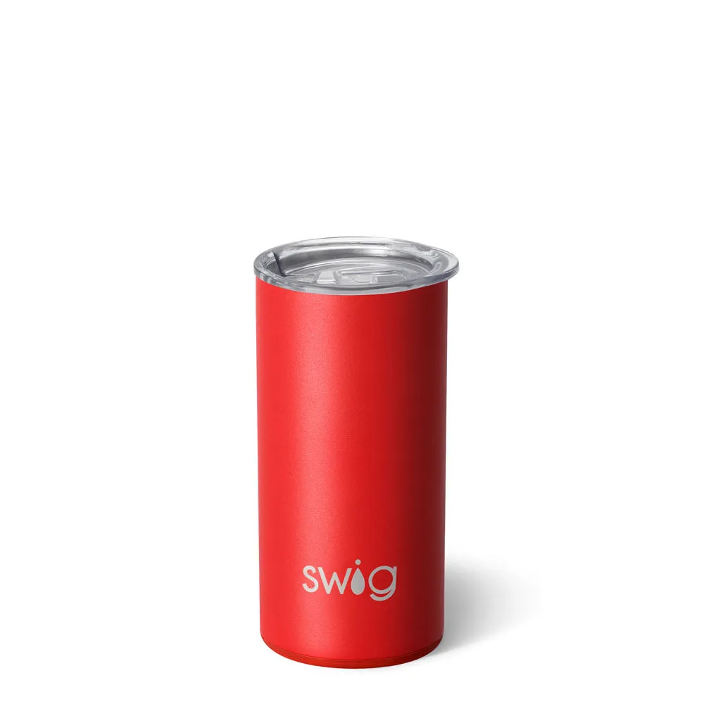 Red Slim Tumbler 12oz