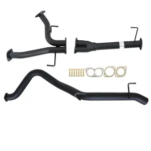 *SALE* Toyota LANDCRUISER 200 SERIES 4.5L 1VD-FTV 10/2015>3" # DPF BACK # CARBON OFFROAD EXHAUST WITH PIPE ONLY