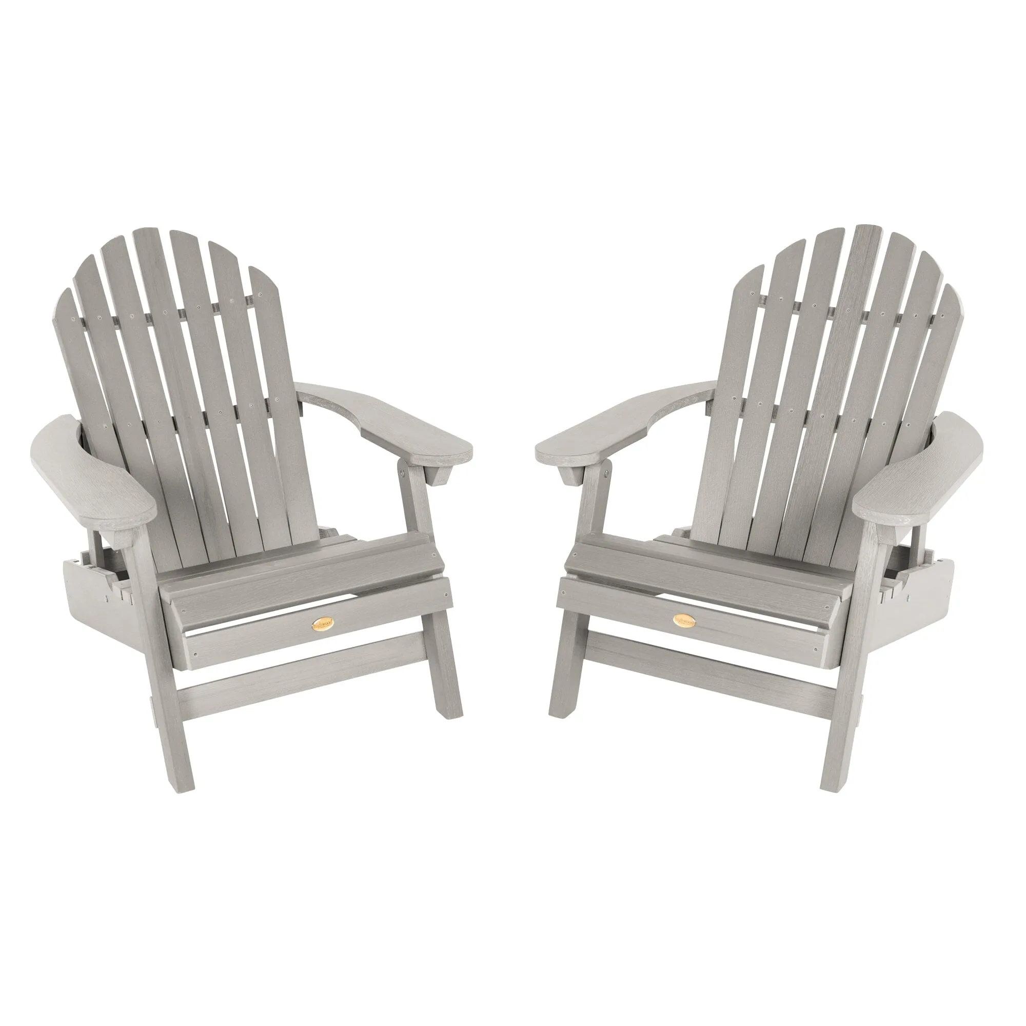 Set of 2 Hamilton Reclining Adirondack Chairs