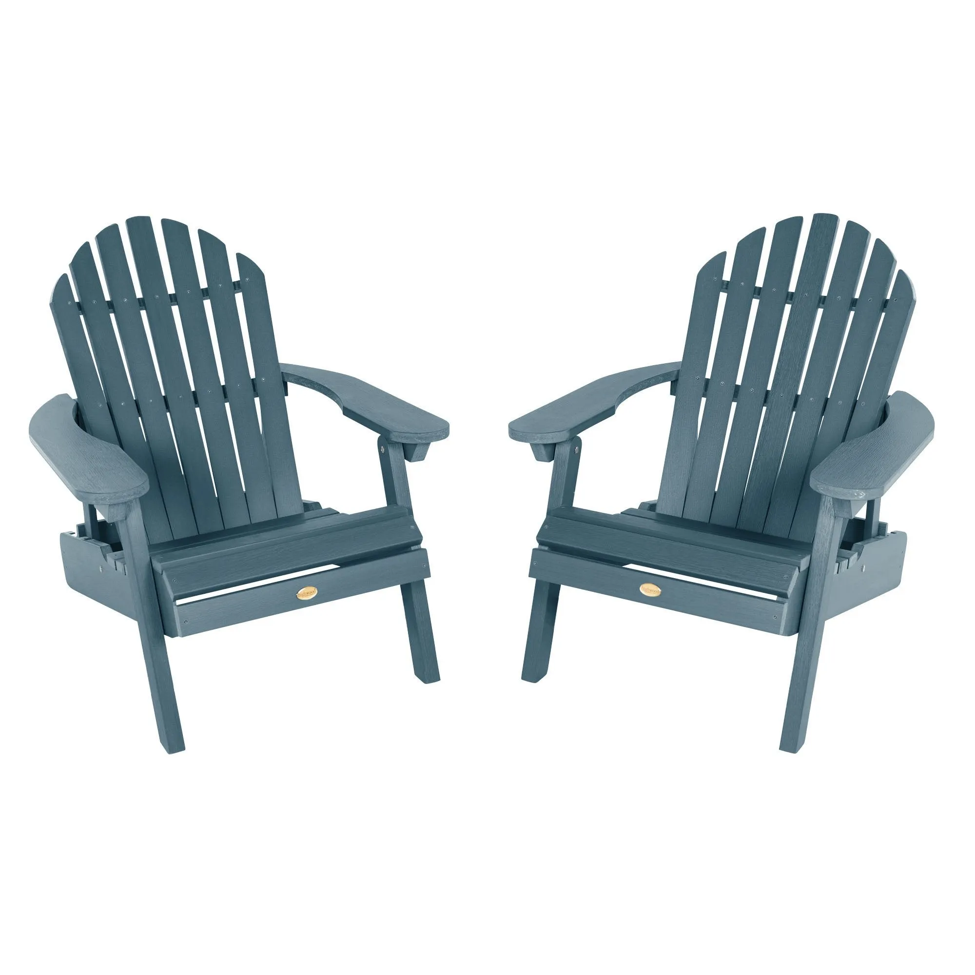 Set of 2 Hamilton Reclining Adirondack Chairs