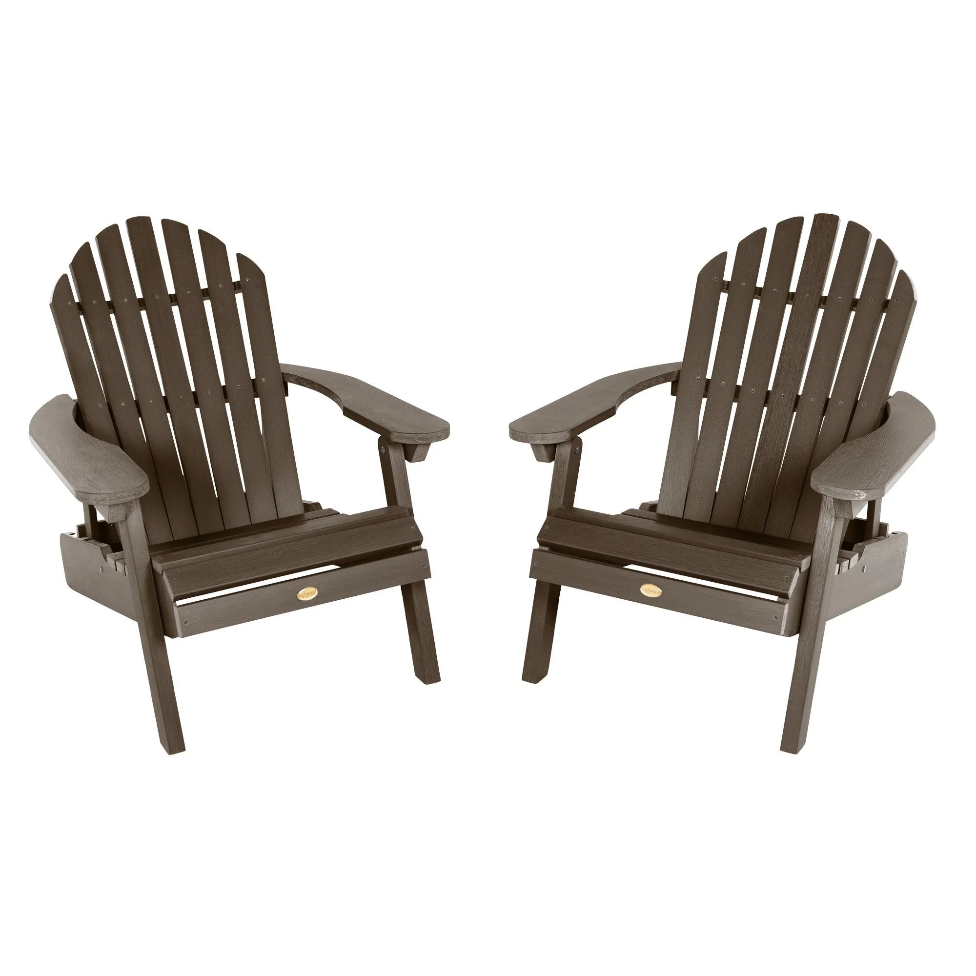 Set of 2 Hamilton Reclining Adirondack Chairs