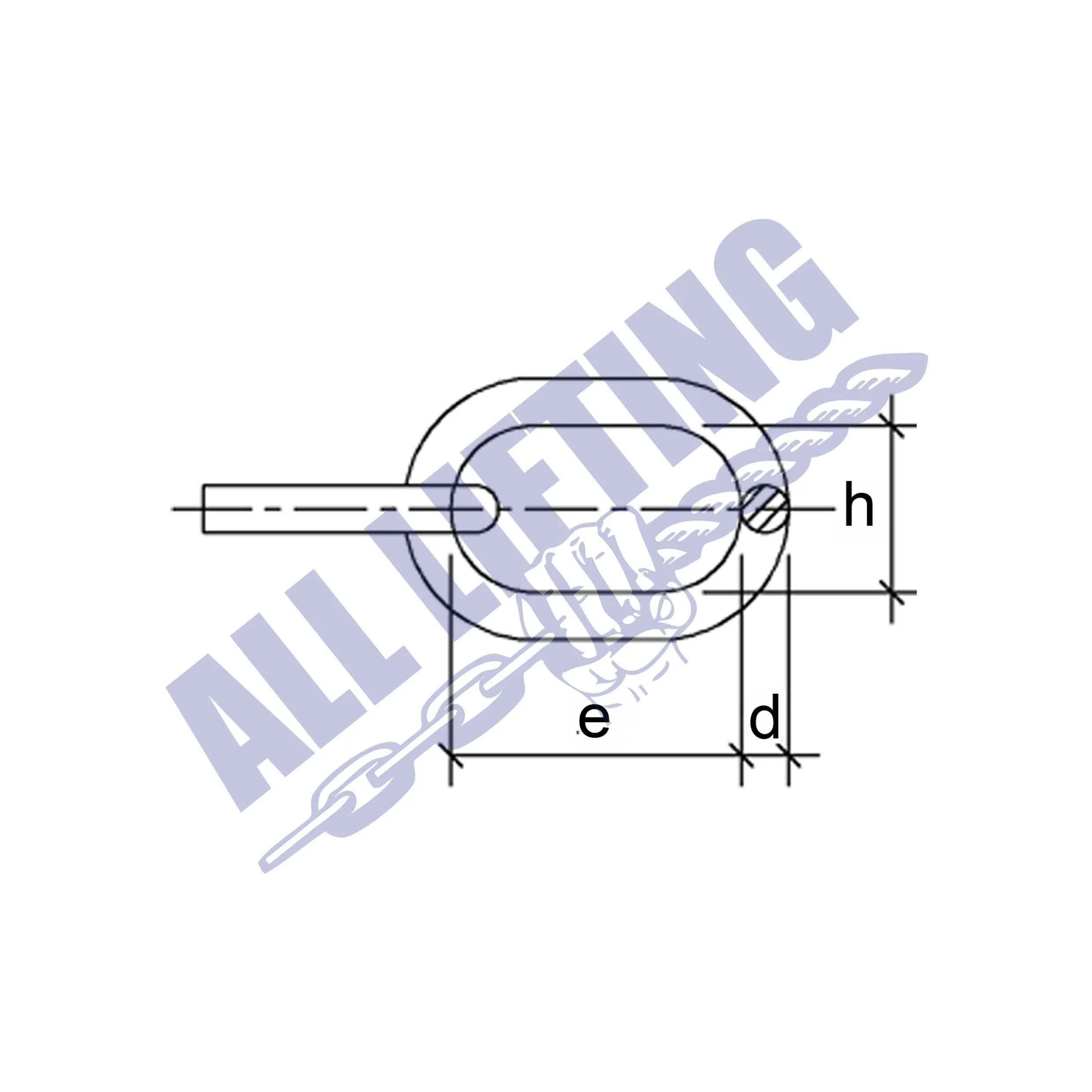 Stainless Steel Commercial Proof Coil Chain