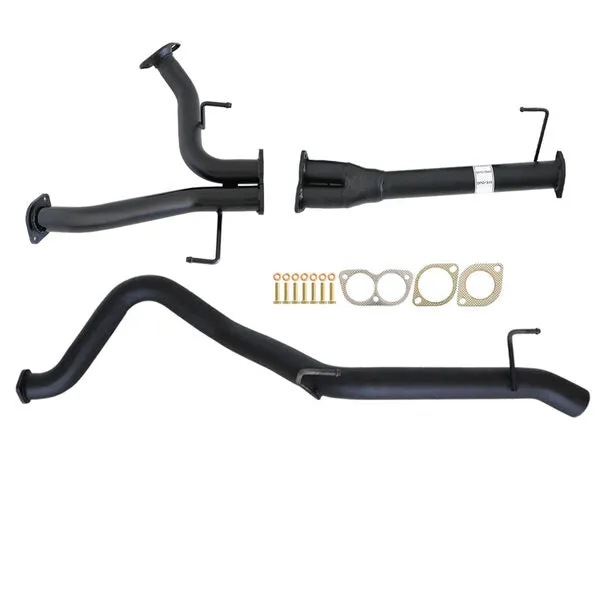 Toyota LANDCRUISER 200 SERIES 4.5L 1VD-FTV 10/2015>3" # DPF BACK # CARBON OFFROAD EXHAUST WITH PIPE ONLY