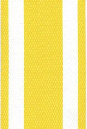 Yellow and White Stripe